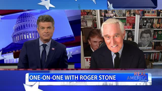 REAL AMERICA -- Dan Ball W/ Roger Stone, J6 Sham Committee Drop Trump Subpoena, 12/29/22