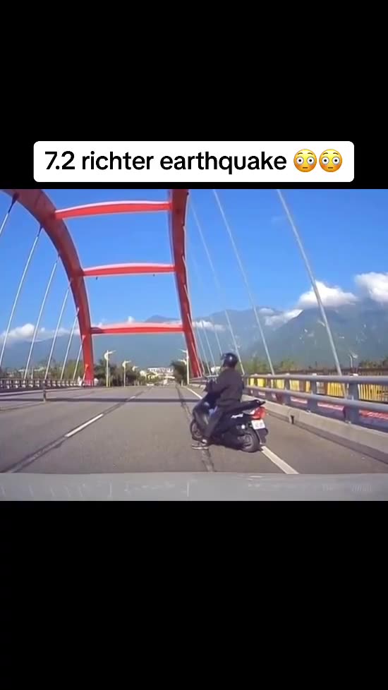 Why did she stop on the bridge!!