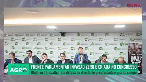 Frente Parlamentar Invasão Zero é criada no Congresso