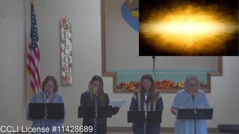 Moose Creek Baptist Church Sing “Because we Believe” During Service 9-11-2022