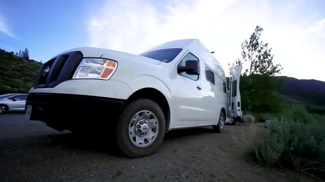 She Built A Nissan Work Van Into An Amazing Tiny House // Solo Female Vanlife