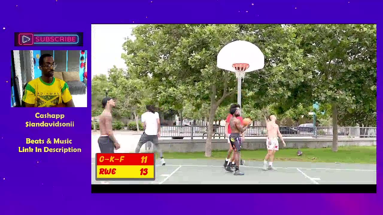 reaction to CashNasty 3v3 Cam's AAU Basketball Team vs Cash, Flight & Kenny