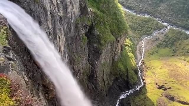 Vettisfossen Falls in Norway