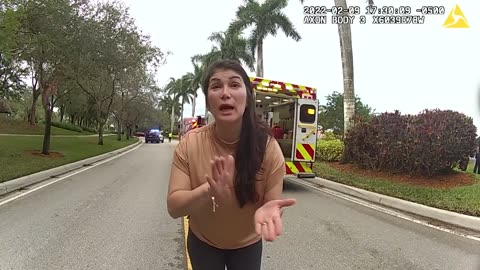 Woman Causes Major Accident and Doesn’t Seem to Care, Resists