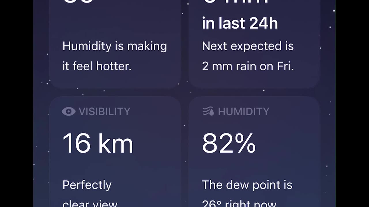 iOS 17 - Weather App