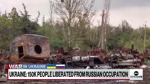 Ukrainian forces reclaim territory as Russia retreats