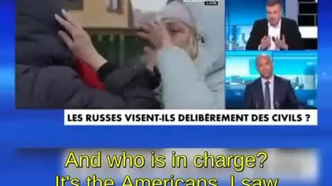 French reporter returning from Ukraine "Americans are directly in charge of the war on the ground."