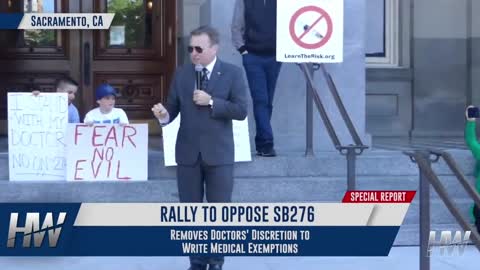 702. California Communist Forced Vaccine Nightmare Protest SB-276