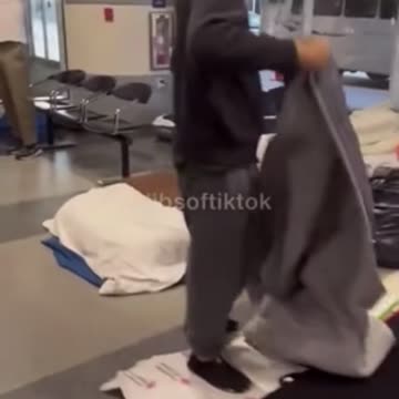 Immigrants Given Entire Sections of Chicago Airport