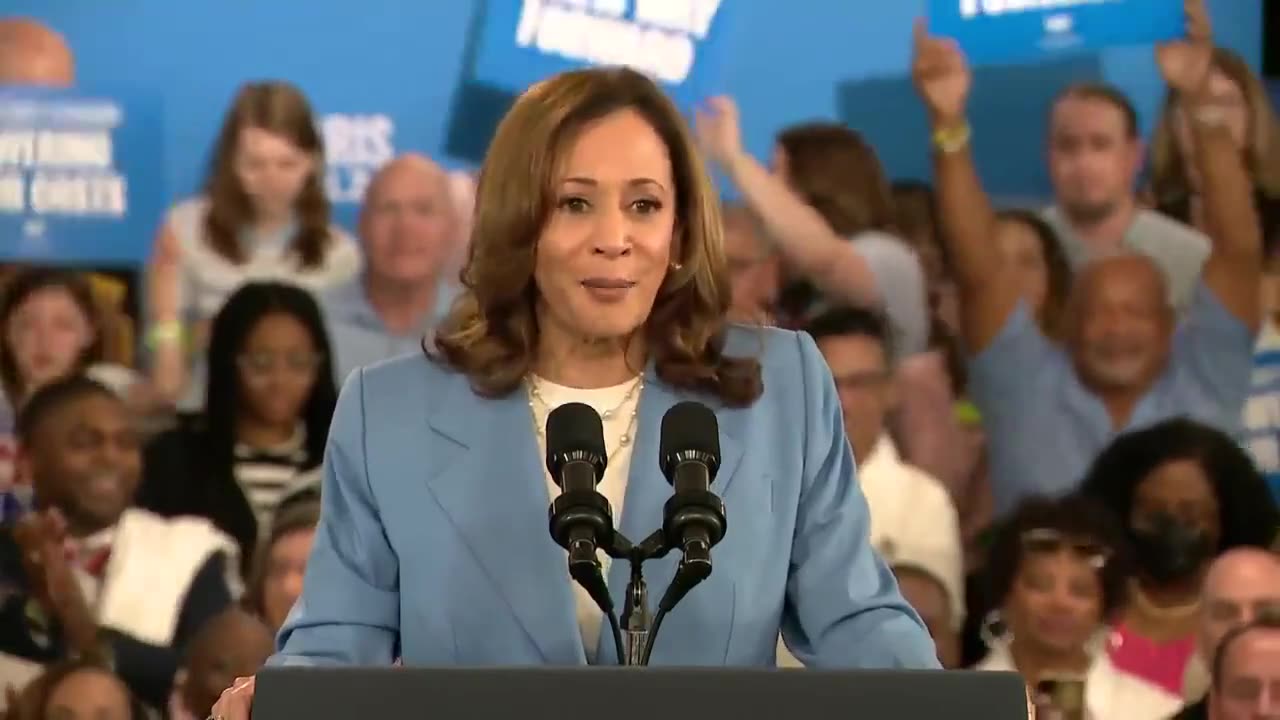 Kamala: "Now is the time to chart a new way forward"