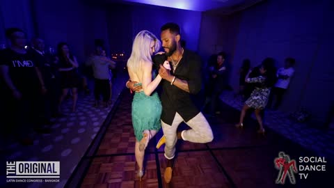 Tony Pirata & Sara Lopez - Kizomba Social Dancing _ The Original Latin Dance Congress 2019 (Bangkok)