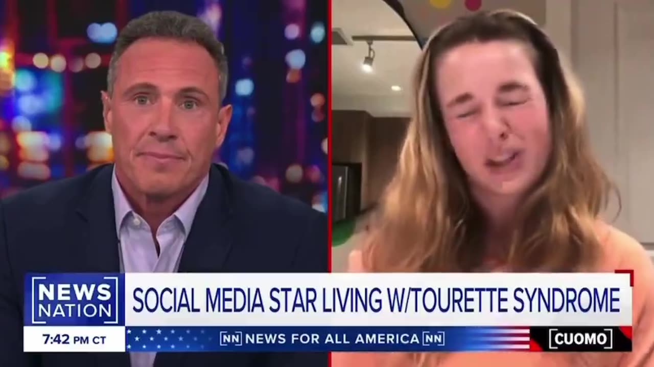 Chris Cuomo and Tourette’s Girl 🤣😂