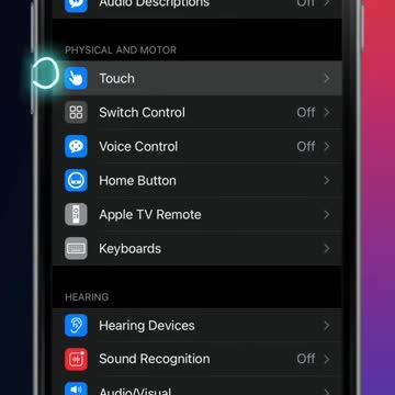 Activate Assistive-Touch