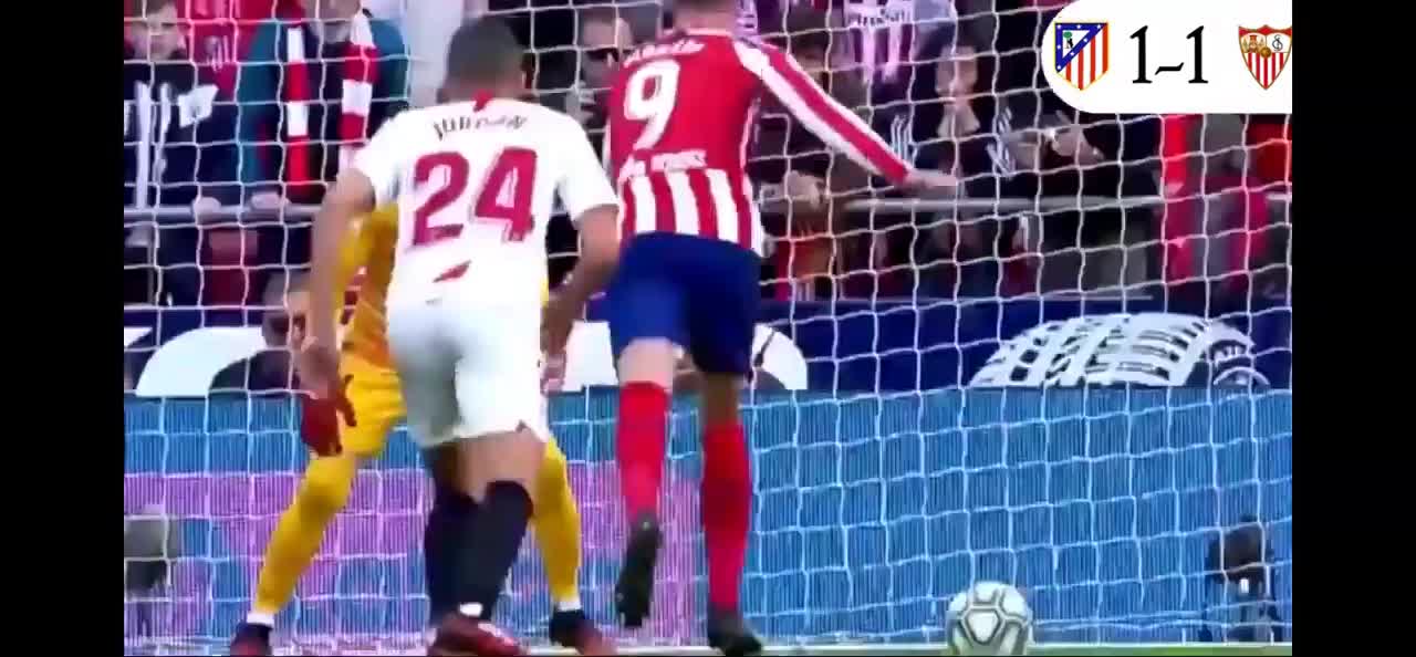 Sevilla vs Atletico Madrid (2-2) All Goals Highlights 2020