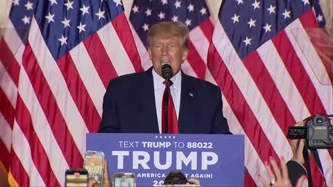 Former President trump is live for announcement must watch