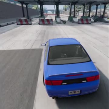 Cars VS Blocked Toll.