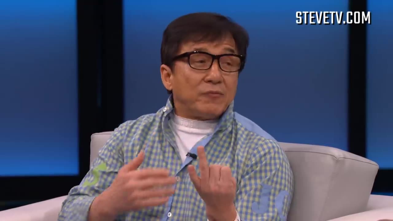 Jackie chan and Steve Harvey can't understand each other