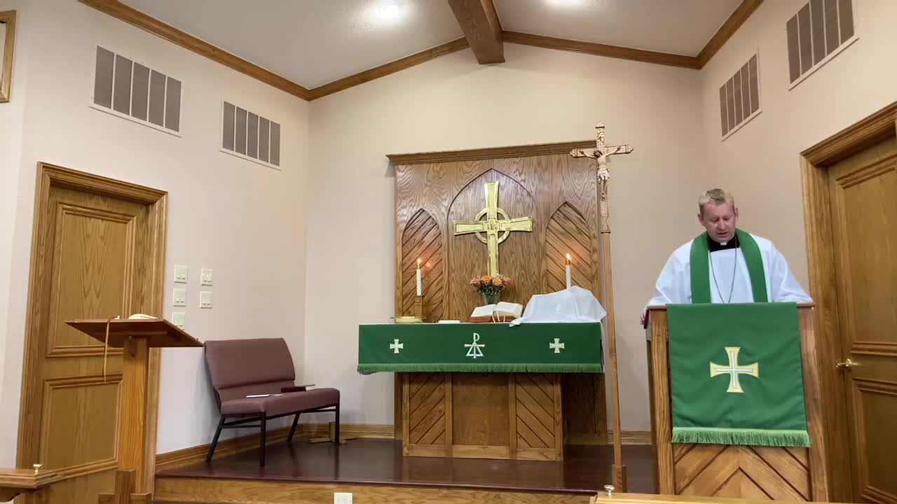 Sermon from July 31, 2022