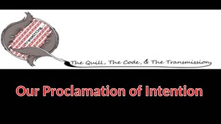 Our Proclamation of Intention