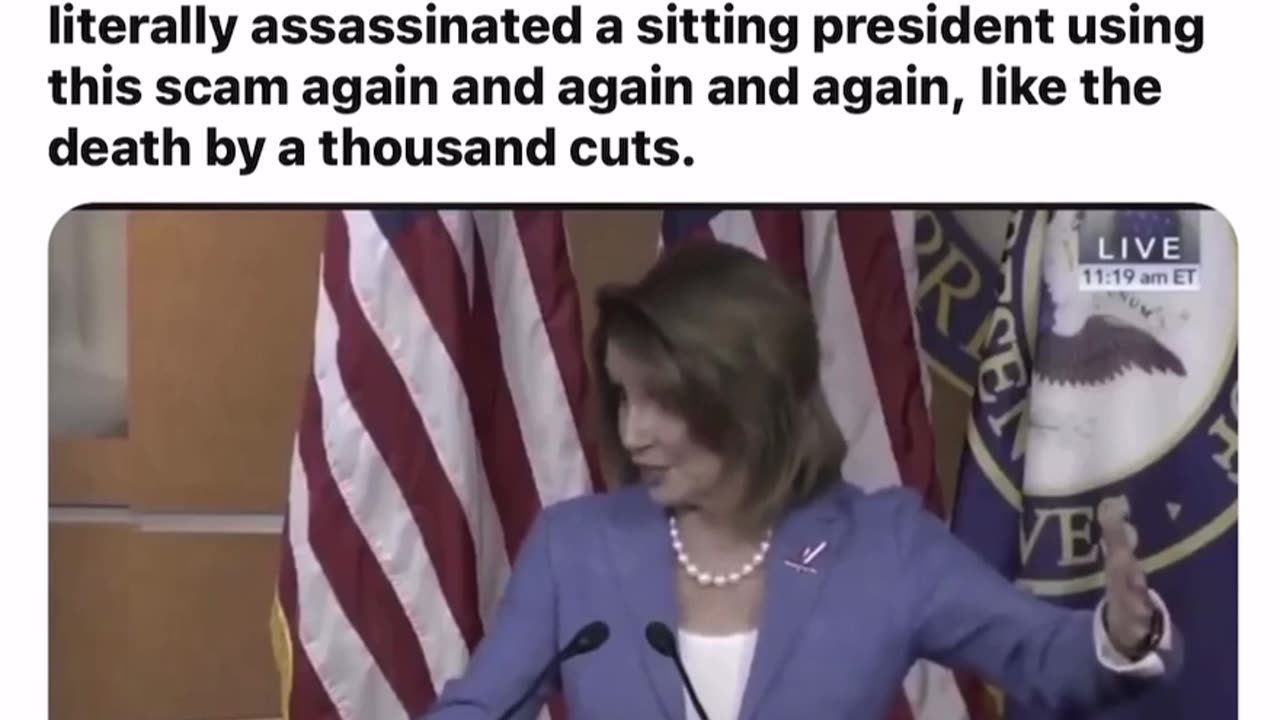 Pelosi explains the "wrap up smear".