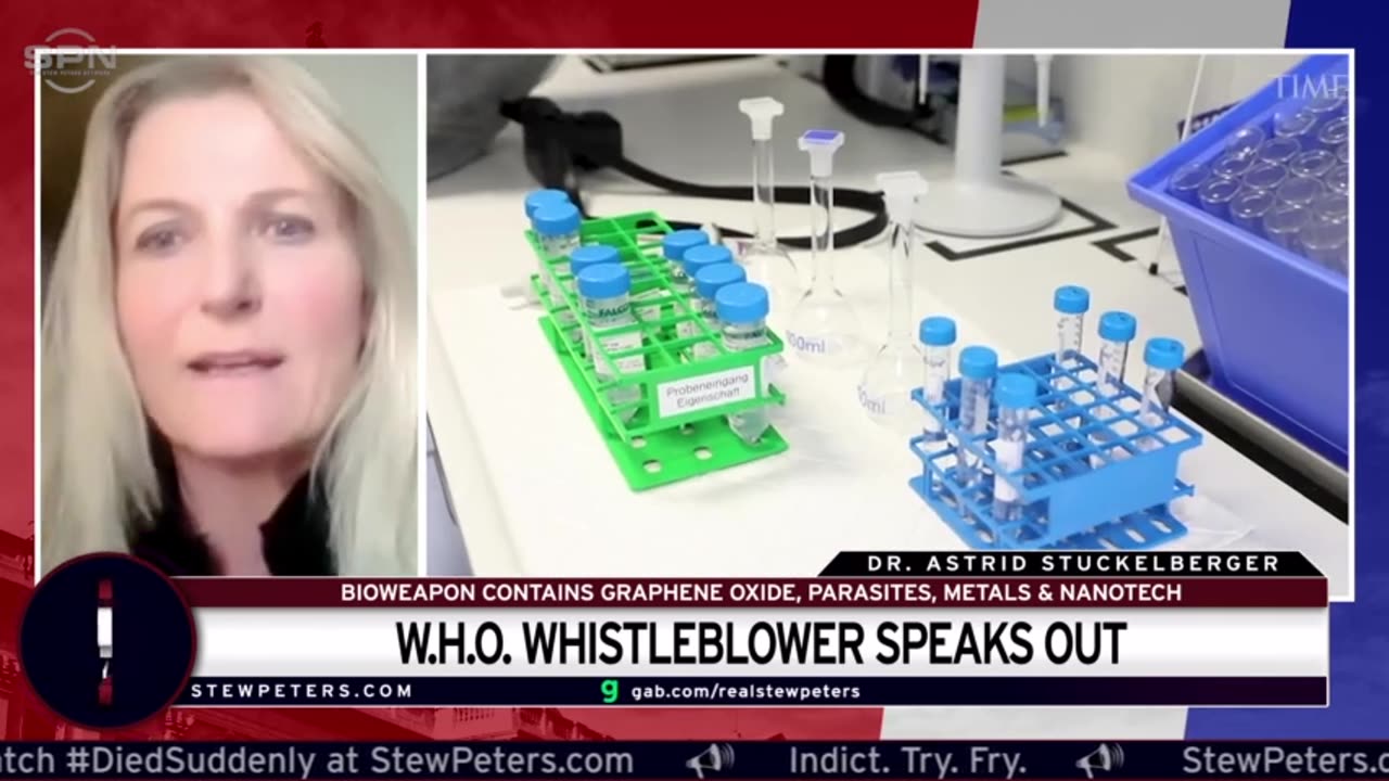 W.H.O Whistleblower Speaks Out Graphene Oxide