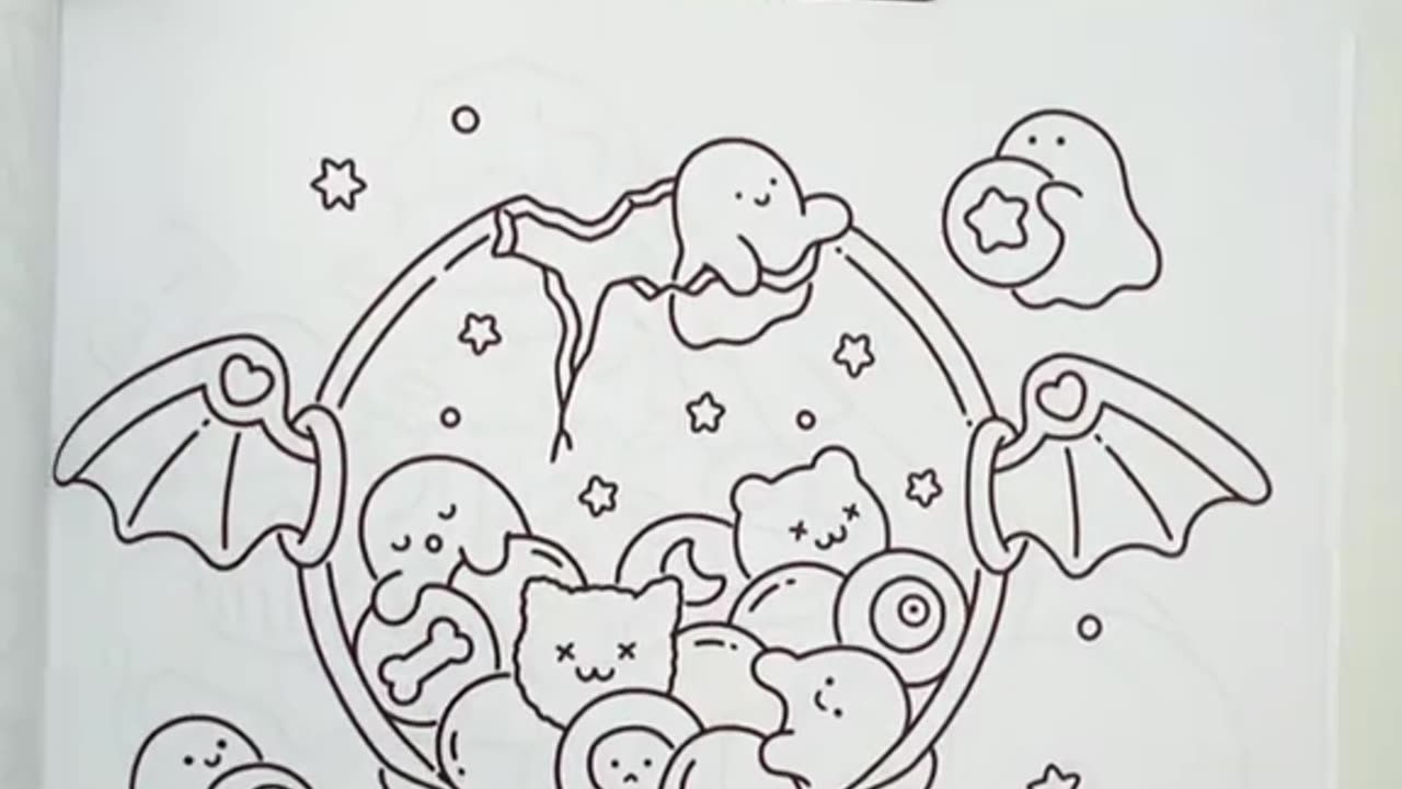 👻🎨 Spooky Coloring Pages: Get Ready to Haunt with Color! 🌙🖍️