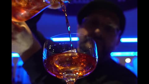 Flying Negroni -- by L.S. Alberto