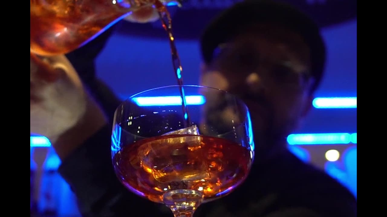 Flying Negroni -- by L.S. Alberto