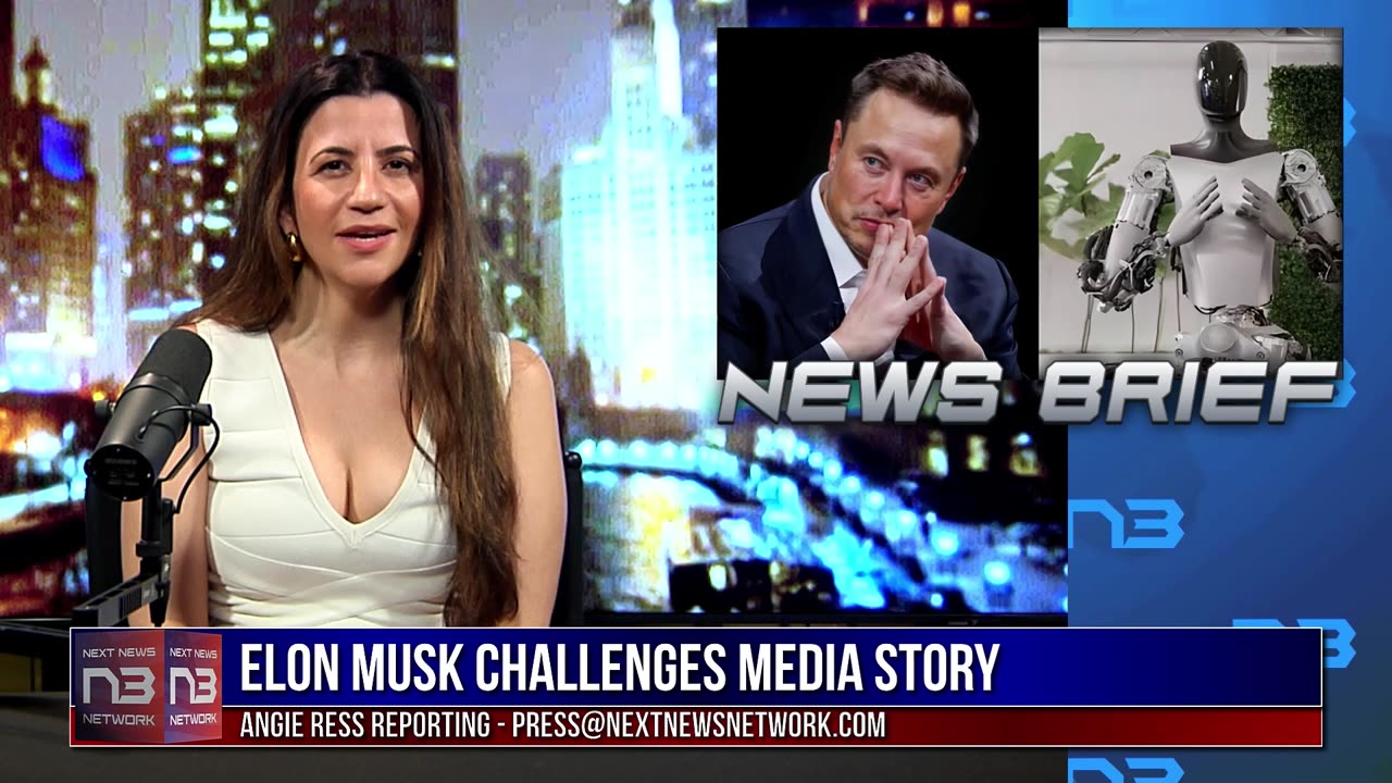 Musk Mocks Media Over Robot 'Attack