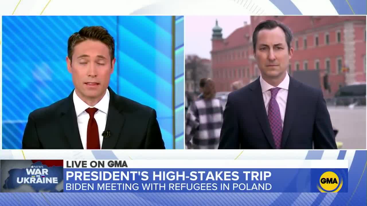 Biden set to deliver major address in Warsaw