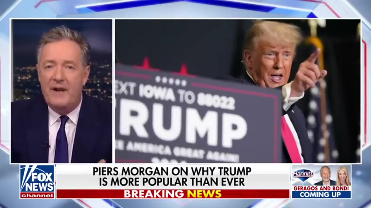Piers Morgan- This is why Trump is more popular than ever