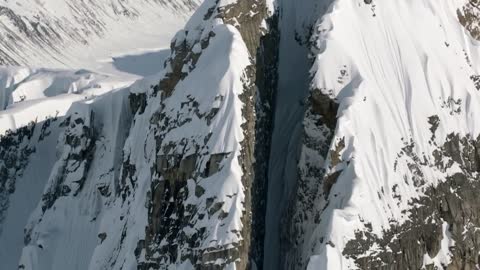 Most insane ski line EVER