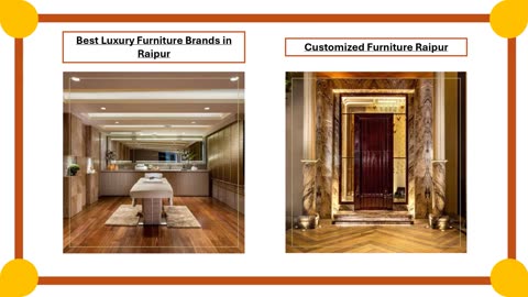 Best Luxury Furniture Brands in Raipur