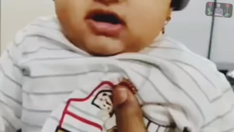 Cute baby smiling😂/ cute baby smile / cute baby reaction /Funny baby