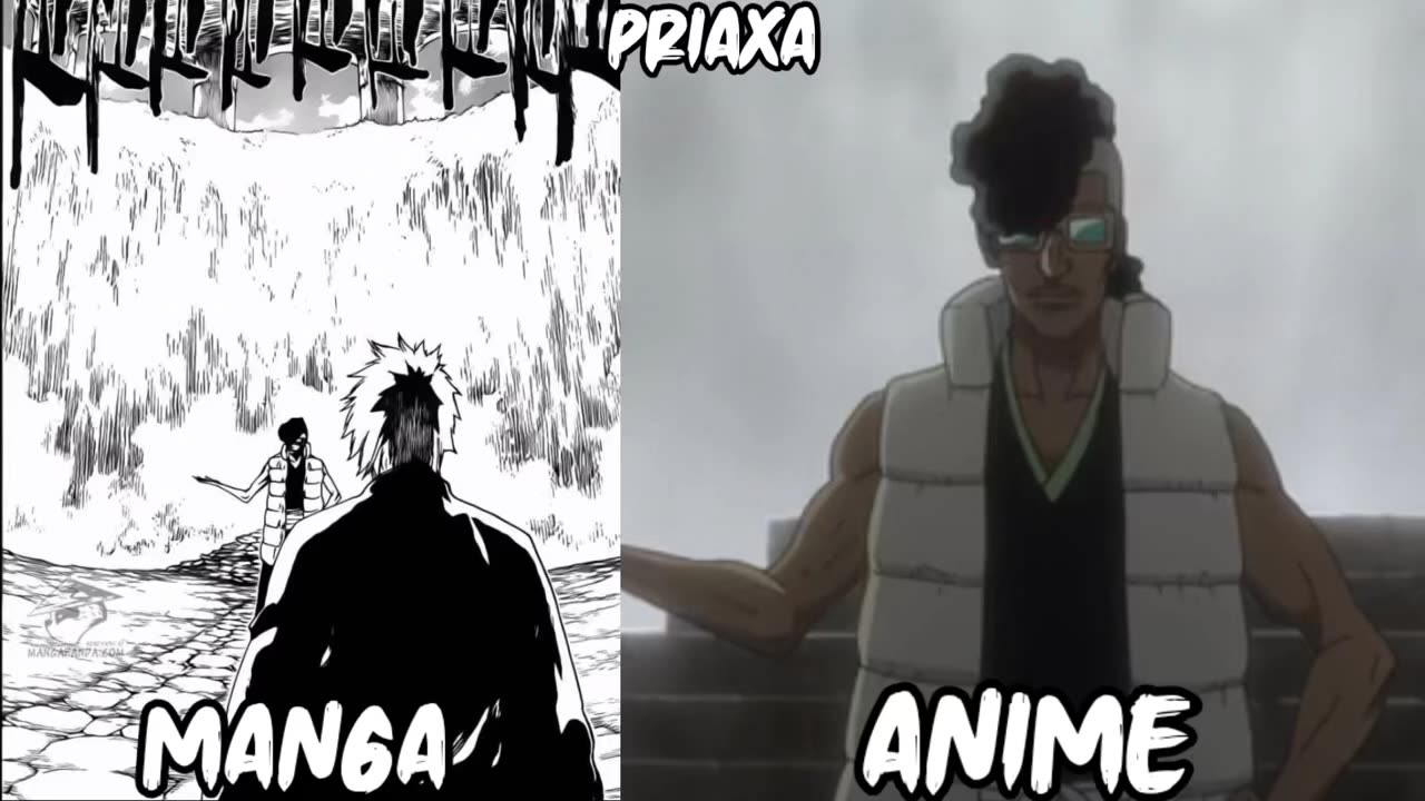 Ichigo Zanpakuto Manga Vs Anime