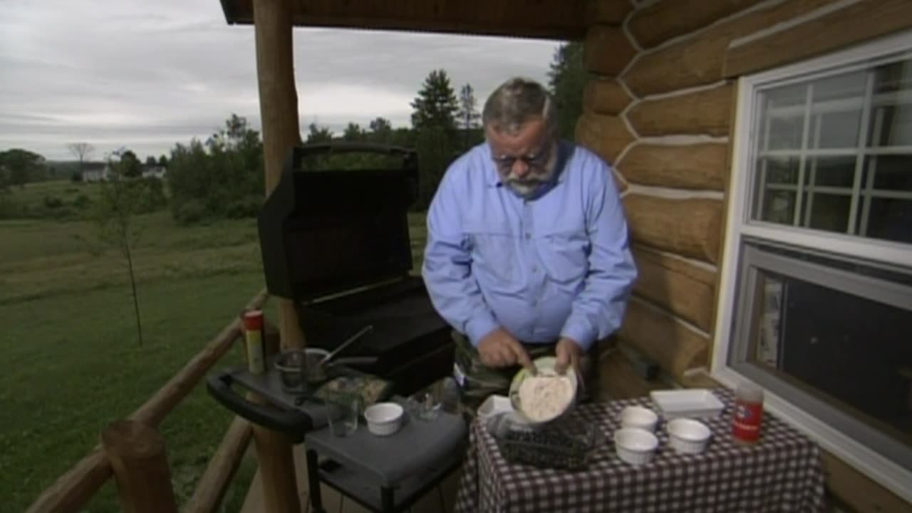 Ready Aim...Grill! Fly Fishing Maine!