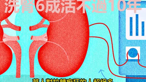 「甜食」超傷腎 洗腎6成活不過10年