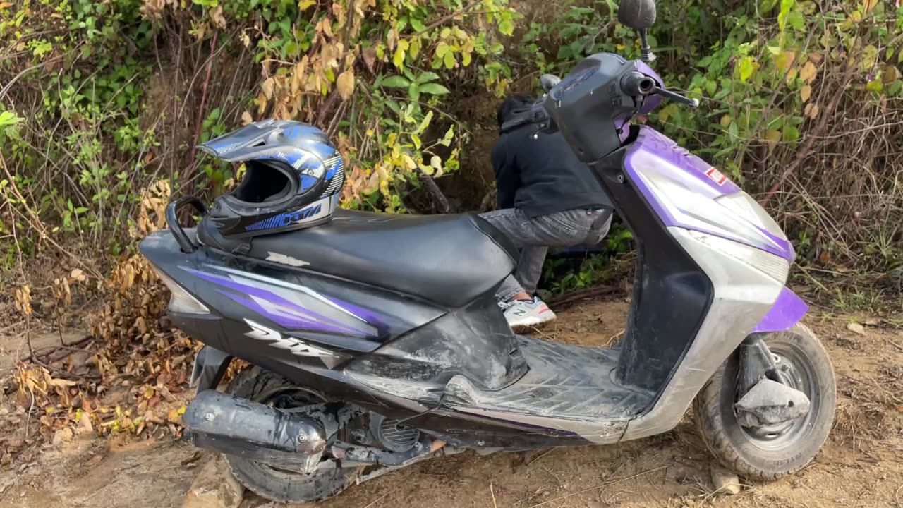 Riding in mine ilam