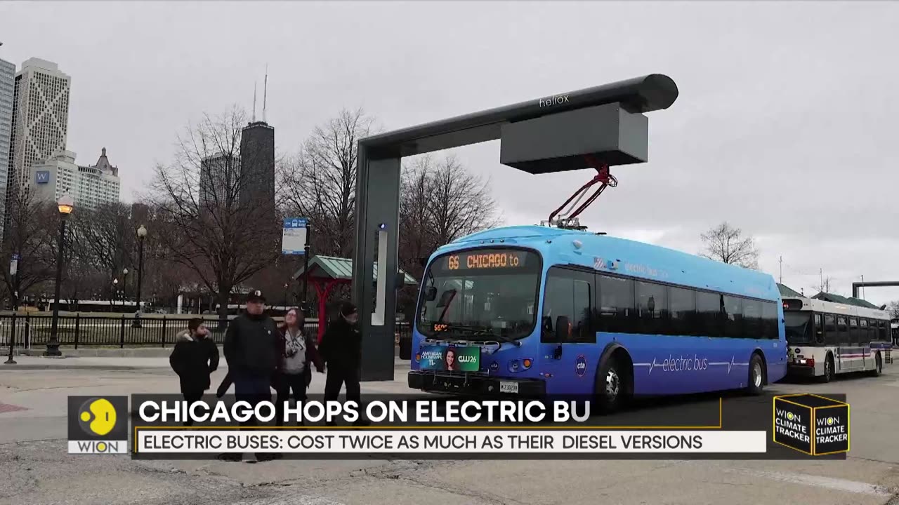 Chicago turns its bus fleet green - WION Climate Tracker