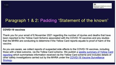 UK MHRA Safety Scam