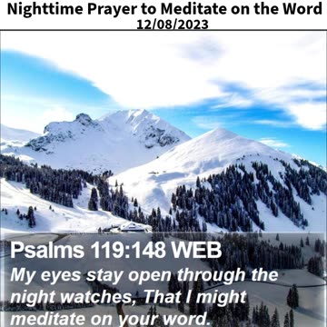 Nighttime Prayer to Meditate on the Word #youtubeshorts #grace #jesus #mercy #faith #fyp #bless #joy