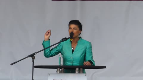 Sahra Wagenknecht Berlin 6 Juni Europawahl 2024