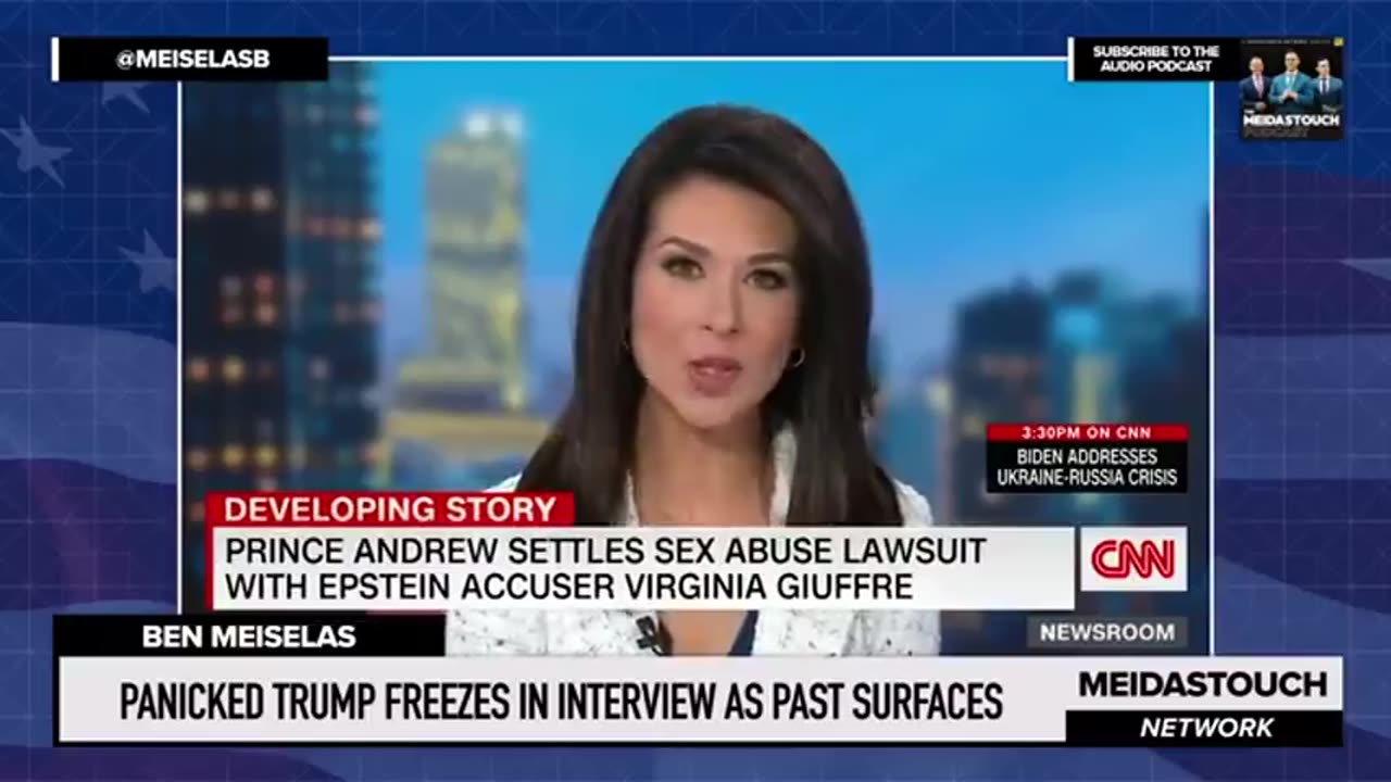 Panicked Psyop Pedo Trump Freezes In Interview As Past Pedophile Epstein Files Surfaces!