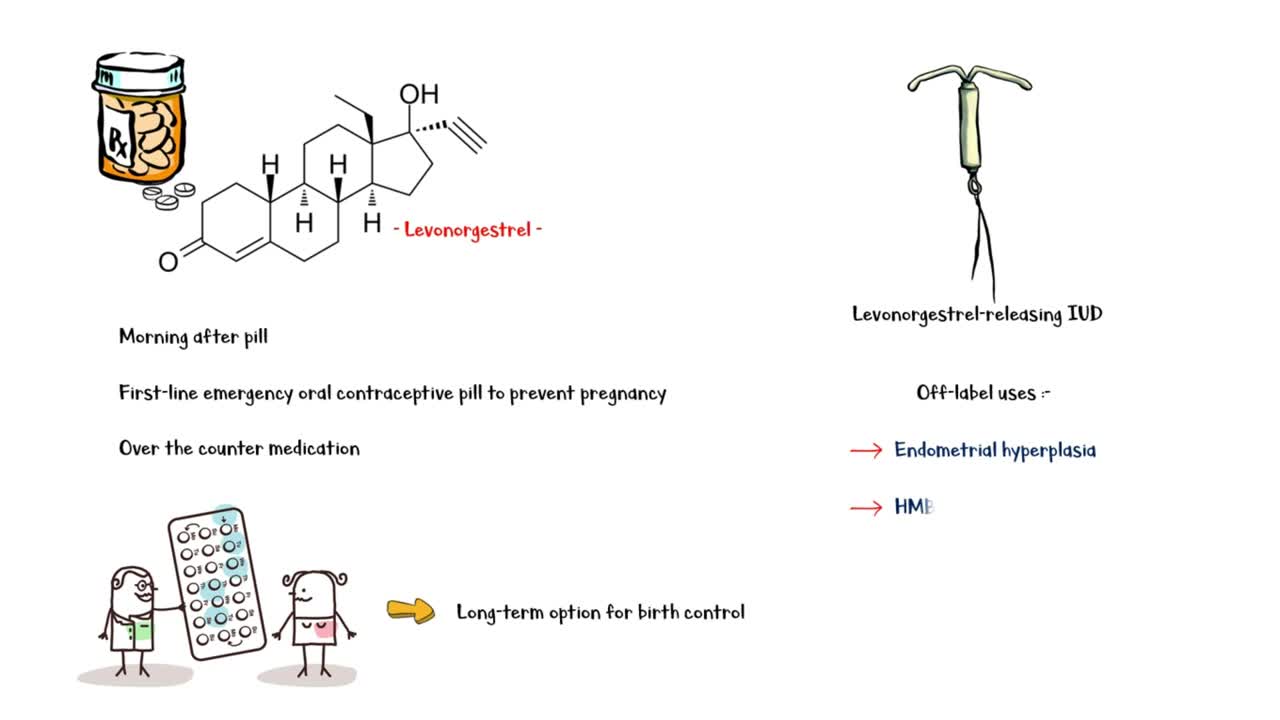 Levonorgestrel (Morning After Pill) - Mechanism Of Action, Dose, Adverse Effects