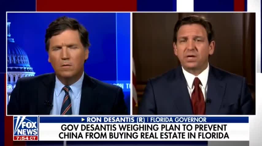 Ron DeSantis: No More CCP Owning American Land!