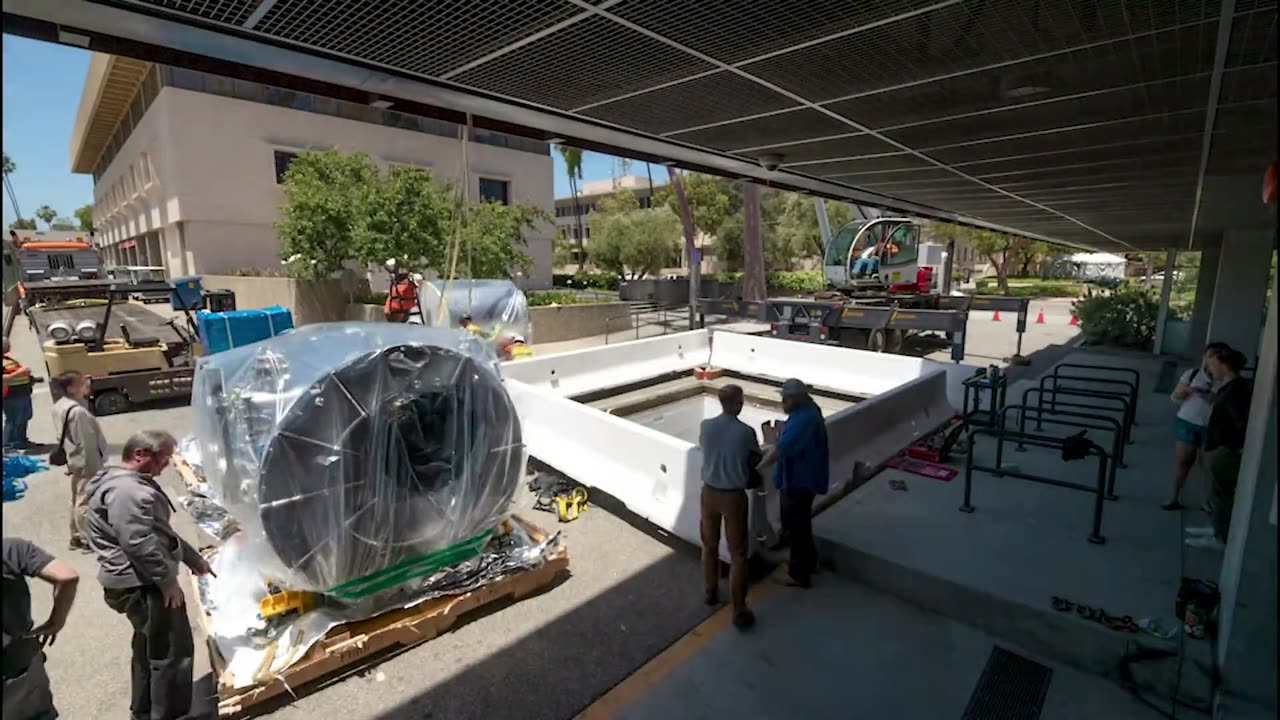 Too Big for the Door- How Engineers Installed a NASA Space Telescope Test Chamber