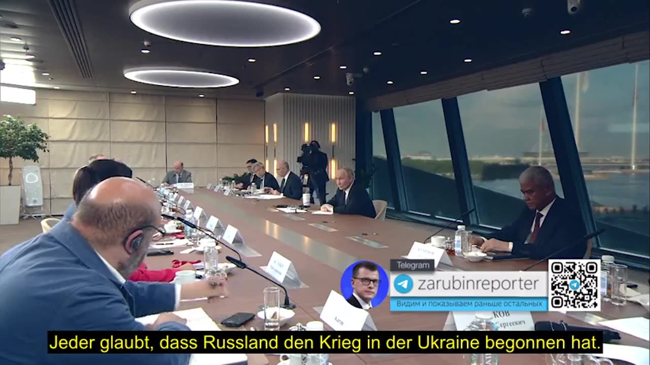 "Jeder glaubt, dass Russland den Krieg in der Ukraine begonnen hat.