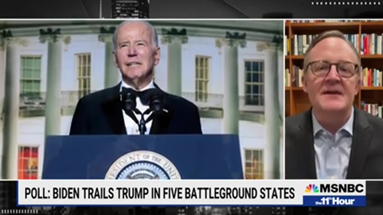 New polling shows Trump ahead of Biden in several battleground states