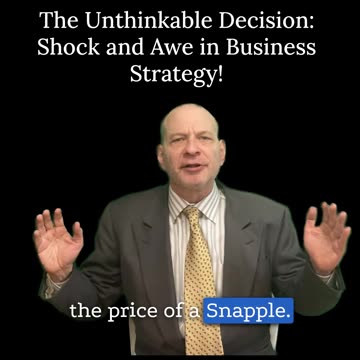 Shock And Awe -- The CEO Said What?
