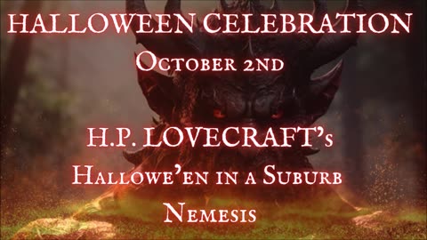 HALLOWEEN CELEBRATION Day 2: Lovecraft Halloween Poems